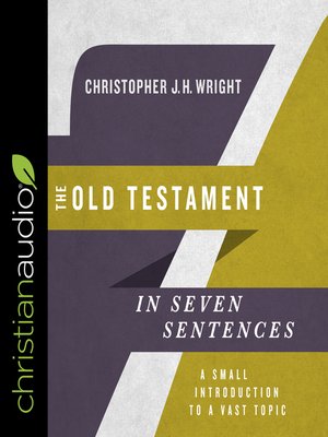 cover image of The Old Testament in Seven Sentences